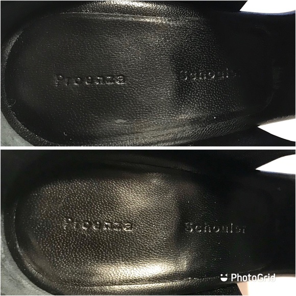 PROENZA SCHOULER Suede and Calf Leather Heel Shoes  EU 39 / US 8.5  New in Box - Picture 9 of 15
